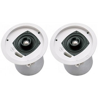 Коаксиальная потолочная акустическая система 4", 75Вт (8 Ом) / 100 В (3,75/7,5/15/30 Вт), 130°, пара ELECTRO-VOICE EVID-C4.2