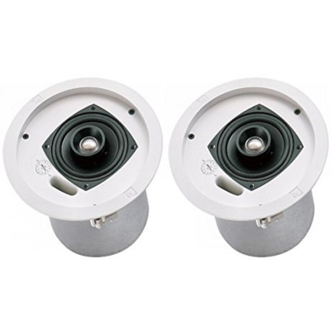 Коаксиальная потолочная акустическая система 4", 75Вт (8 Ом) / 100 В (3,75/7,5/15/30 Вт), 130°, пара ELECTRO-VOICE EVID-C4.2