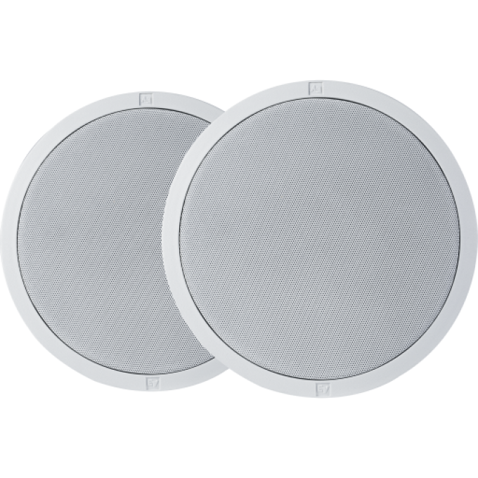 Низкопрофильная коаксиальная потолочная акустическая система 4", 75Вт (8 Ом) / 100 В (3,75/7,5/15/30 Вт), 130°, пара ELECTRO-VOICE EVID-C4.2LP